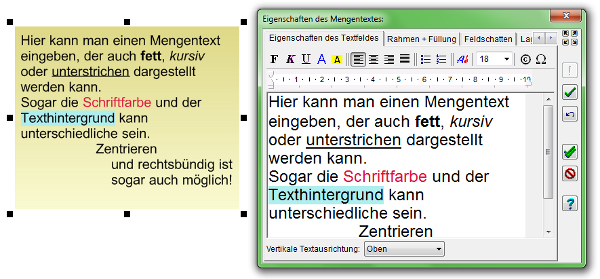 Heyer's CD+DVD-Hüllen - Mengentextfeld